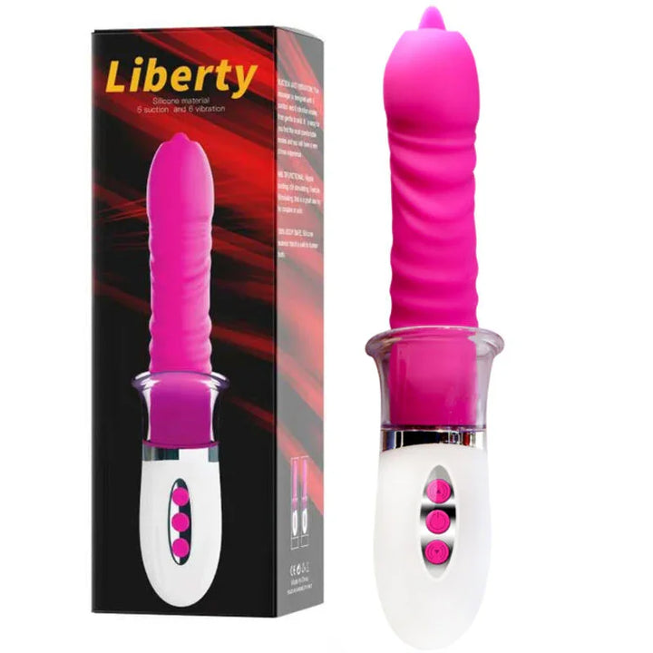 ARMONY - LIBERTY VIBRADOR & THRUSTING CON LENGUA - Nuvica
