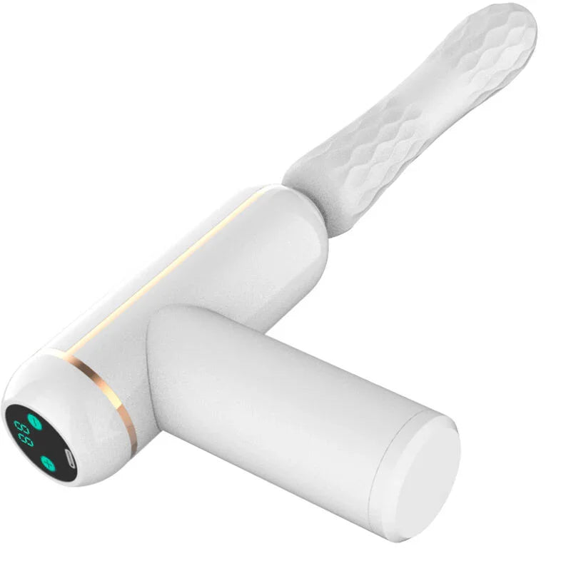 ARMONY - FKING MACHINE VIBRADOR AJUSTABLE & AUTOMATICO BLANCO - Nuvica