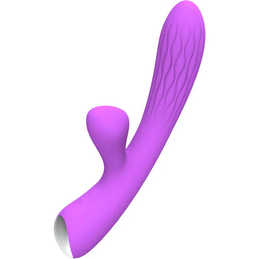 ARMONY - CHELSEA VIBRADOR & ESTIMULADOR FLEXIBLE VIOLETA - Nuvica