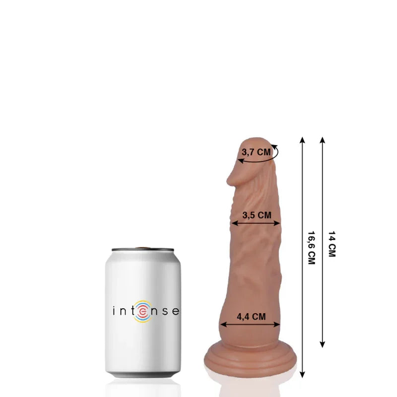 MR INTENSE - 6 PENE REALÍSTICO 16.6 CM -O- 4.4 CM - Nuvica