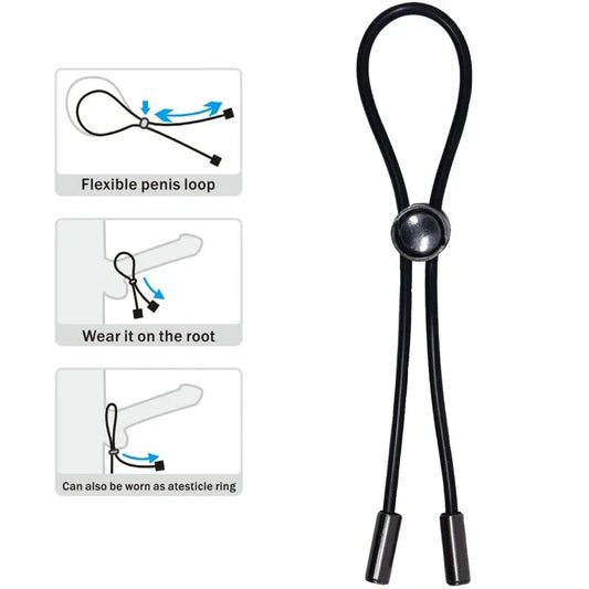 PRETTY LOVE - CUERDA ANILLO PENE Y TESTÍCULOS - Nuvica