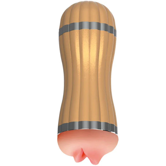 ARMONY - BEVIS MASTURBADOR DOBLE VAGINA & BOCA DORADO - Nuvica