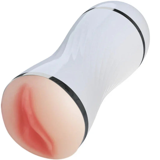 ARMONY - MASTURBADOR DOBLE VAGINA & BOCA BLANCO - Nuvica