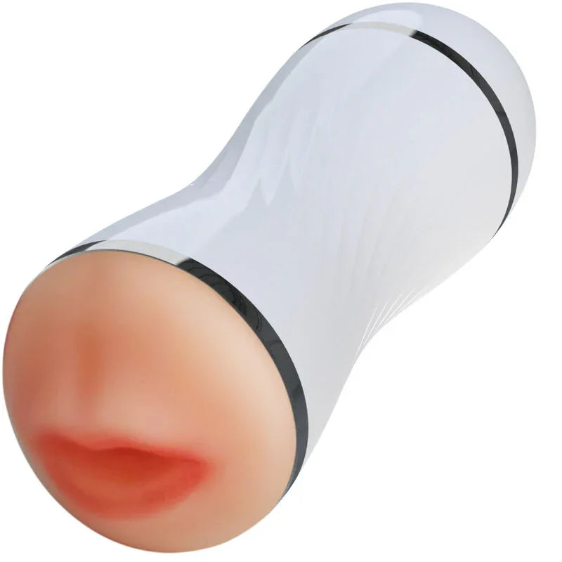 ARMONY - MASTURBADOR DOBLE VAGINA & BOCA BLANCO - Nuvica