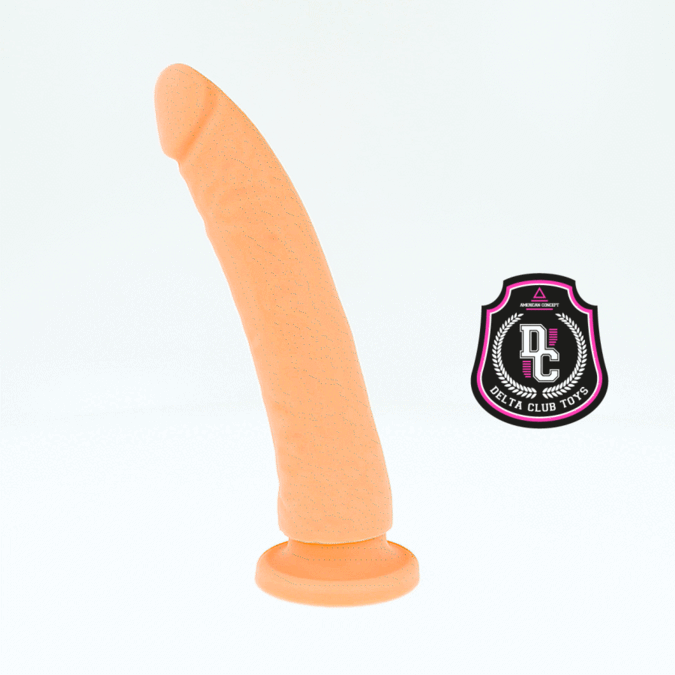 DELTA CLUB - DILDO REALISTA NATURAL SILICONA MEDICA 20 CM -O- 4 CM - Nuvica