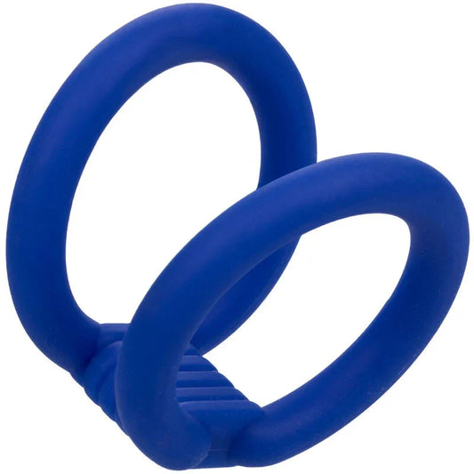 CALEXOTICS - ADMIRAL JAULA DOBLE PARA PENE AZUL - Nuvica