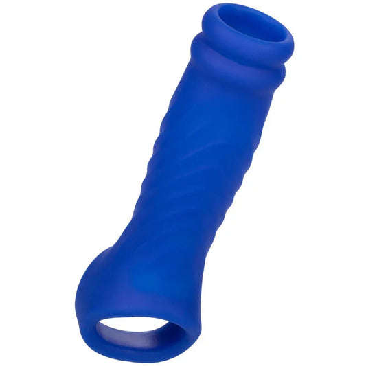 CALEXOTICS - ADMIRAL WAVE FUNDA PENE SILICONA LÍQUIDA AZUL - Nuvica