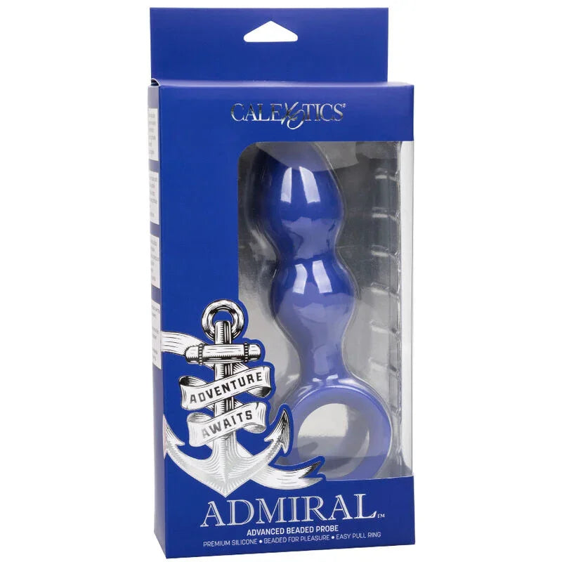 CALEXOTICS - ADMIRAL PLUG ANAL AVANZADO AZUL - Nuvica