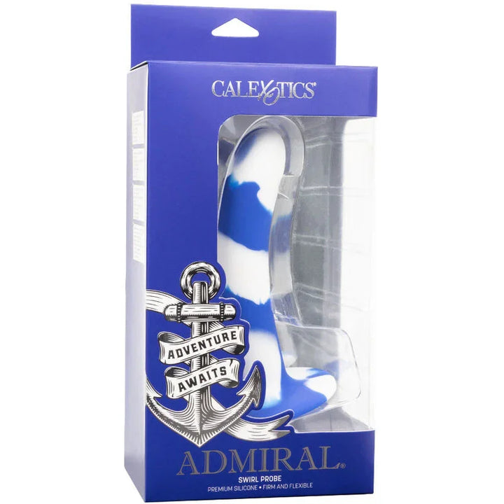 CALEXOTICS - ADMIRAL SWIRL DILDO FLEXIBLE - Nuvica