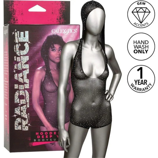 CALEXOTICS - RADIANCE BODY CON CAPUCHA Y ESCOTE EN V PRONUNCIADO - Nuvica
