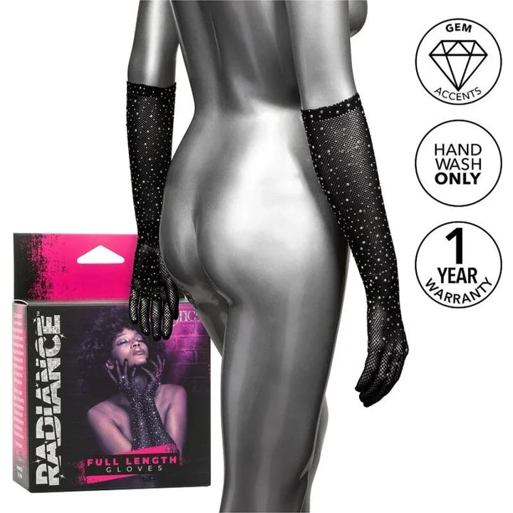 CALEXOTICS - RADIANCE GUANTES LARGOS PEDRERÍA - Nuvica