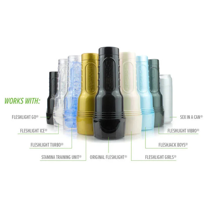 FLESHLIGHT - GO MASTURBADOR TORQUE ICE + UNIVERSAL LAUNCH + LUBRICANTE AQUA QUALITY 50 ML - Nuvica