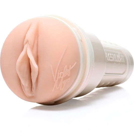 FLESHLIGHT - VIOLET MYERS WAIFU + UNIVERSAL LAUNCH + LUBRICANTE AQUA QUALITY 50 ML - Nuvica