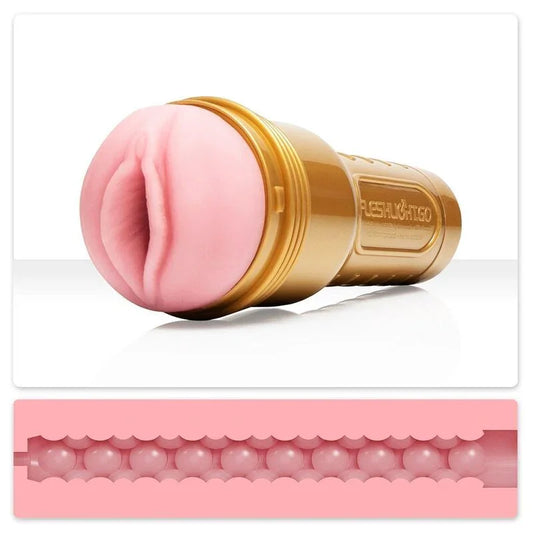 FLESHLIGHT - STAMINA GO TRAINING UNIT LADY + UNIVERSAL LAUNCH + LUBRICANTE AQUA QUALITY 50 ML - Nuvica