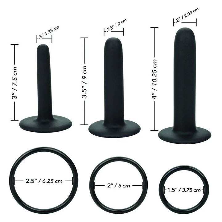 CALEXOTICS - BOUNDLESS KIT DE FIJACIÓN DE SILICONA - Nuvica