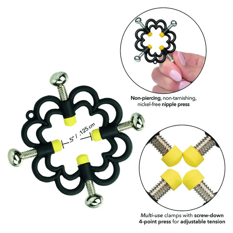 CALEXOTICS - BOUNDLESS AGARRES PARA PEZONES - Nuvica