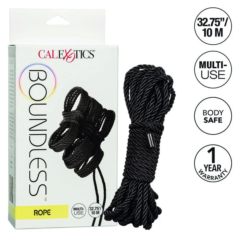 CALEXOTICS - BOUNDLESS CUERDA 10M NEGRA - Nuvica