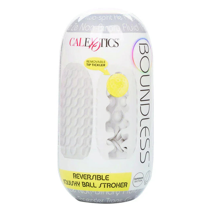 CALEXOTICS - BOUNDLESS STROKER BLANDO REVERSIBLE AMARILLO - Nuvica