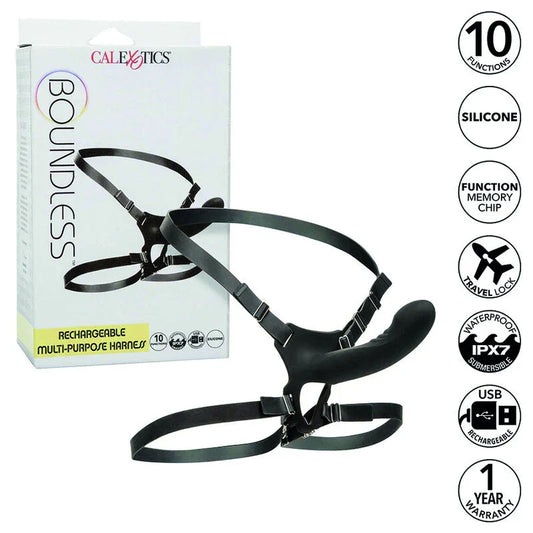 CALEXOTICS - BOUNDLESS ARNÉS RECARGABLE MULTIPOSICIÓN - Nuvica