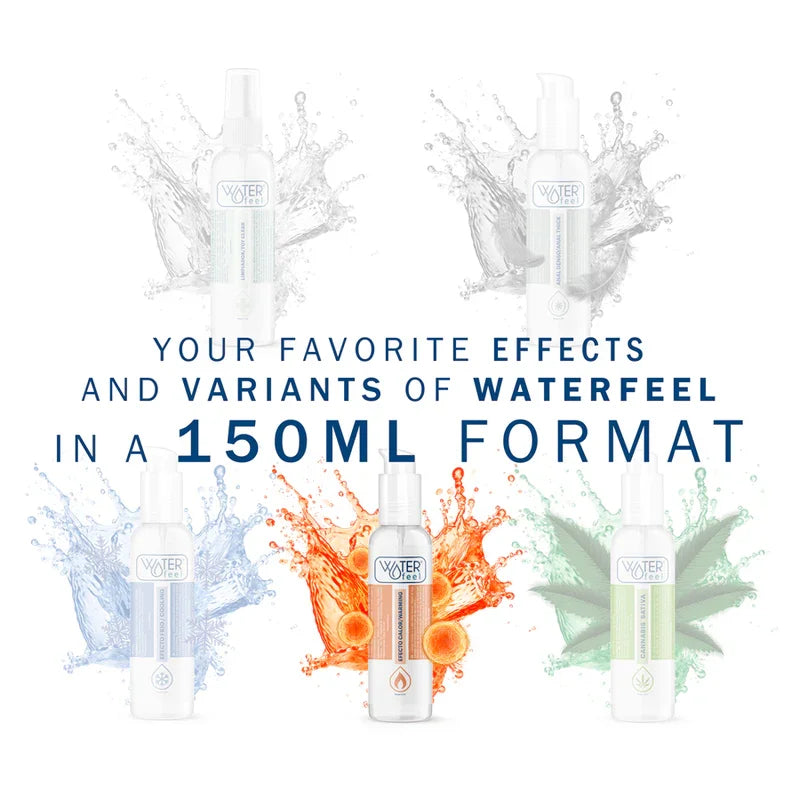 WATERFEEL - LUBRICANTE EFECTO CALOR 150 ML - Nuvica