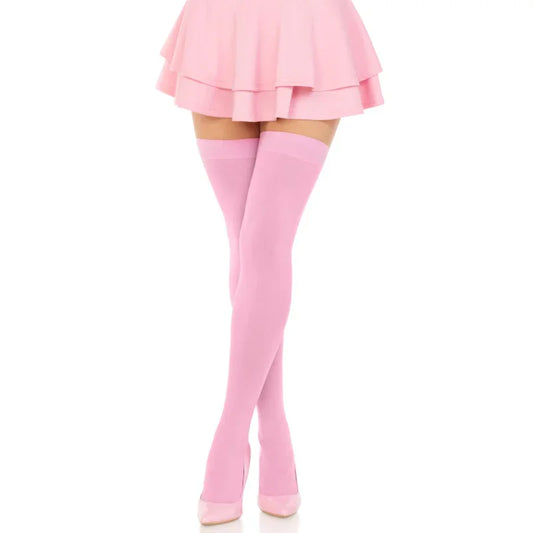 LEG AVENUE - MEDIAS NAILON ROSA - Nuvica