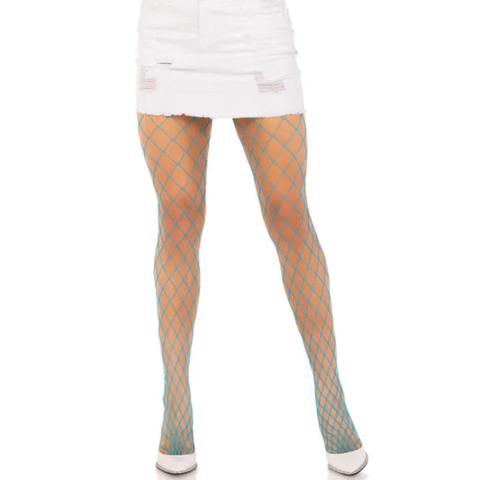 LEG AVENUE - PANTIMEDIAS REJILLA DIAMANTE ROSA - Nuvica