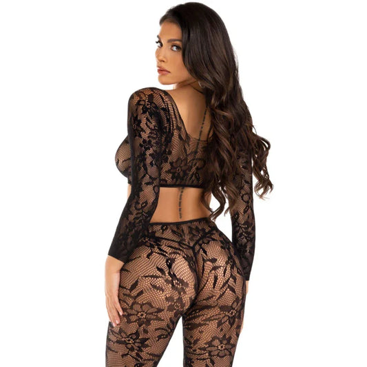 LEG AVENUE - SET TOP CORTO & MEDIAS TOBILLO - Nuvica