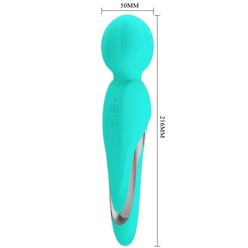 PRETTY LOVE - WALTER VIBRADOR WAND VERDE AGUA - Nuvica