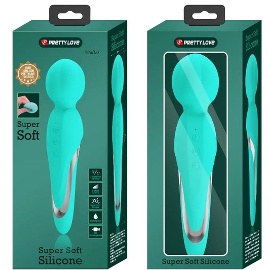 PRETTY LOVE - WALTER VIBRADOR WAND VERDE AGUA - Nuvica