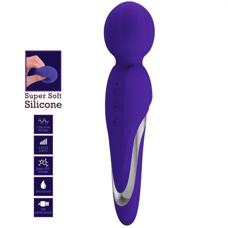 PRETTY LOVE - WALTER VIBRADOR WAND VIOLETA - Nuvica