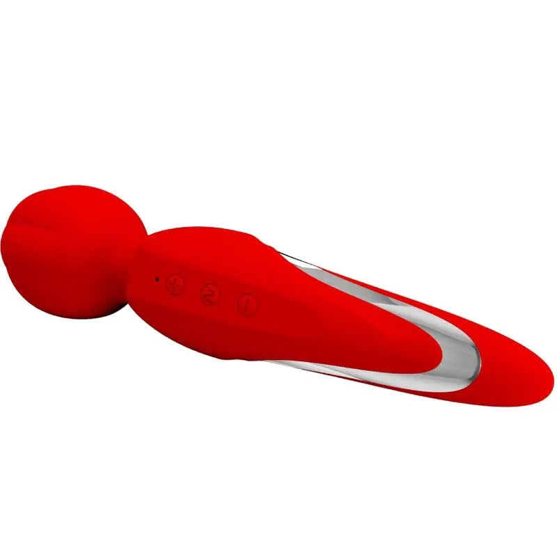 PRETTY LOVE - WALTER VIBRADOR WAND ROJO - Nuvica