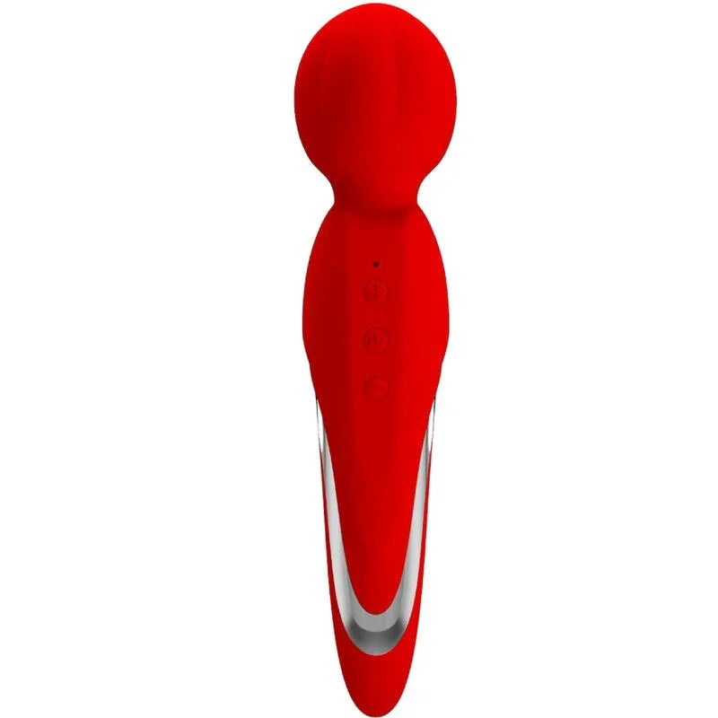 PRETTY LOVE - WALTER VIBRADOR WAND ROJO - Nuvica