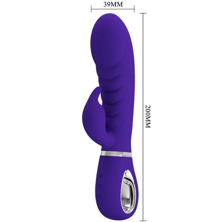 PRETTY LOVE - PRESCOTT VIBRADOR PUNTO G MULTIFUNCIÓN LILA - Nuvica