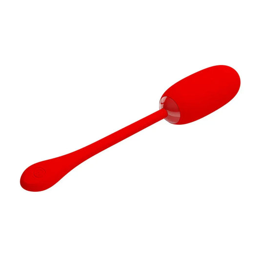 PRETTY LOVE - JULIUS HUEVO VIBRADOR IMPERMEBLE & RECARGABLE ROJO - Nuvica