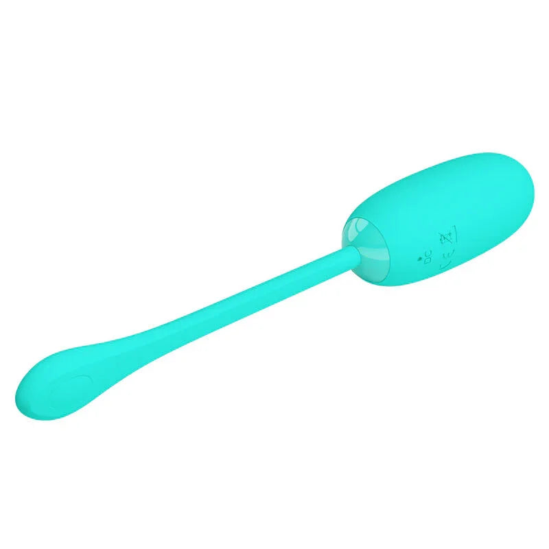 PRETTY LOVE - JULIUS HUEVO VIBRADOR IMPERMEBLE & RECARGABLE VERDE AGUA - Nuvica