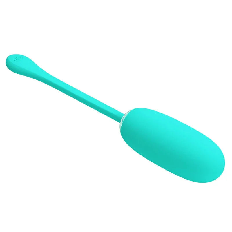 PRETTY LOVE - JULIUS HUEVO VIBRADOR IMPERMEBLE & RECARGABLE VERDE AGUA - Nuvica