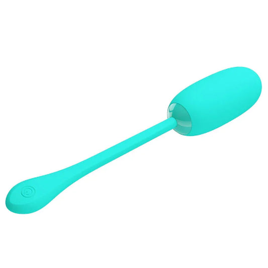 PRETTY LOVE - JULIUS HUEVO VIBRADOR IMPERMEBLE & RECARGABLE VERDE AGUA - Nuvica