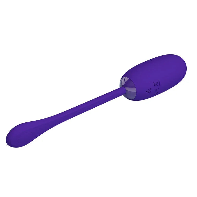 PRETTY LOVE - JULIUS HUEVO VIBRADOR IMPERMEBLE & RECARGABLE LILA - Nuvica