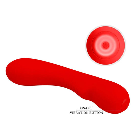 PRETTY LOVE - PRESCOTT VIBRADOR RECARGABLE ROJO - Nuvica