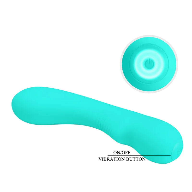 PRETTY LOVE - PRESCOTT VIBRADOR RECARGABLE VERDE AGUA - Nuvica