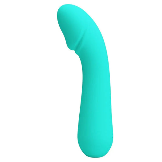 PRETTY LOVE - CETUS VIBRADOR RECARGABLE VERDE AGUA - Nuvica
