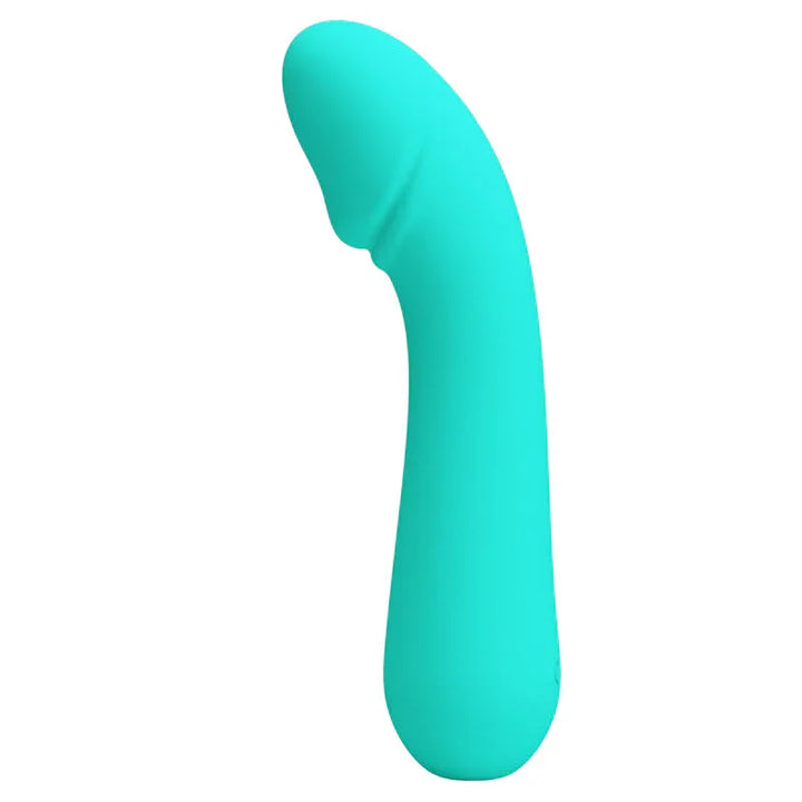 PRETTY LOVE - CETUS VIBRADOR RECARGABLE VERDE AGUA - Nuvica