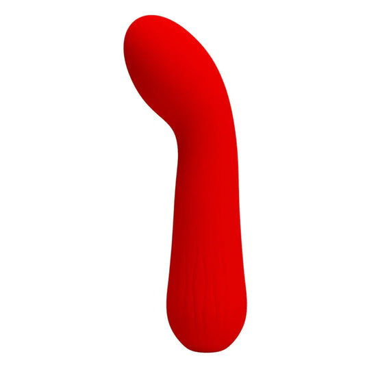 PRETTY LOVE - FAUN VIBRADOR RECARGABLE ROJO - Nuvica