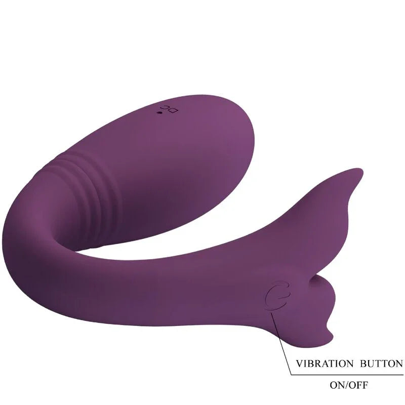 PRETTY LOVE - JAYLEEN VIBRADOR APP CONTROL REMOTO LILA - Nuvica
