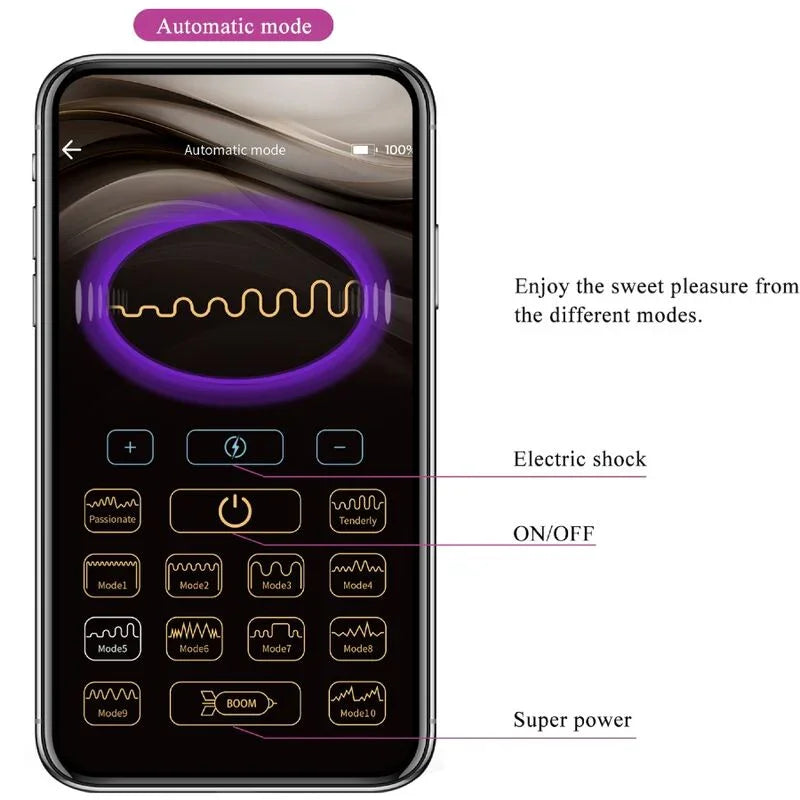 PRETTY LOVE - JEFFERSON PLUG ANAL CONTROLADO POR APP LILA - Nuvica