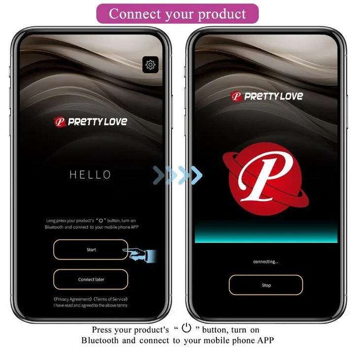 PRETTY LOVE - ELVIRA KEGEL BALLS APP CONTROL REMOTO MORADO - Nuvica
