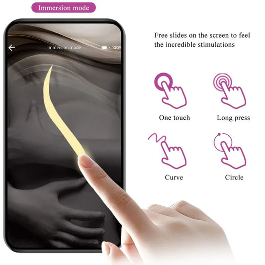 PRETTY LOVE - ELVIRA KEGEL BALLS APP CONTROL REMOTO MORADO - Nuvica