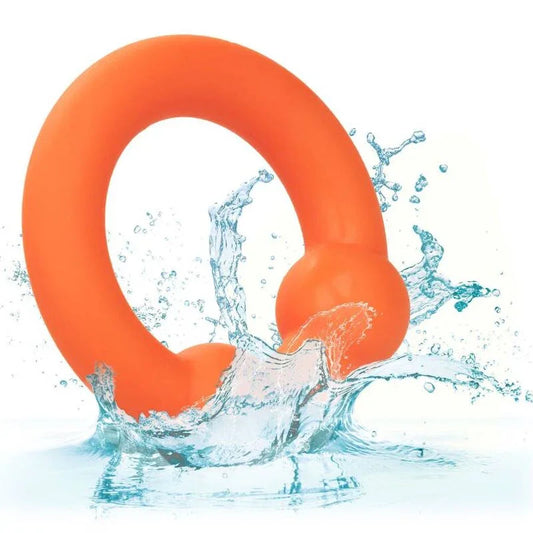 CALEXOTICS - ALPHA ANILLO DOBLE BOLA NARANJA - Nuvica