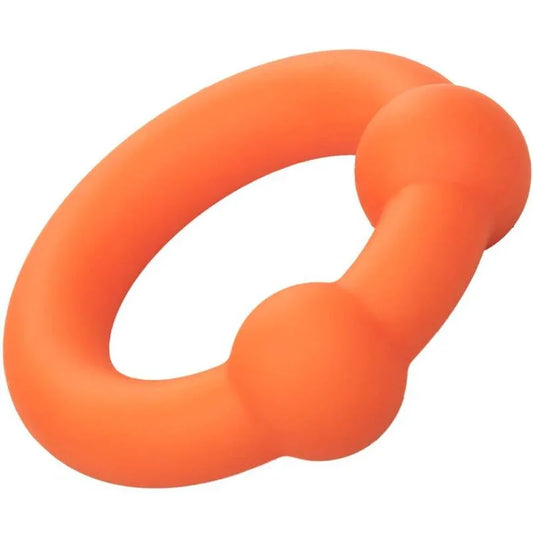 CALEXOTICS - ALPHA ANILLO DOBLE BOLA NARANJA - Nuvica