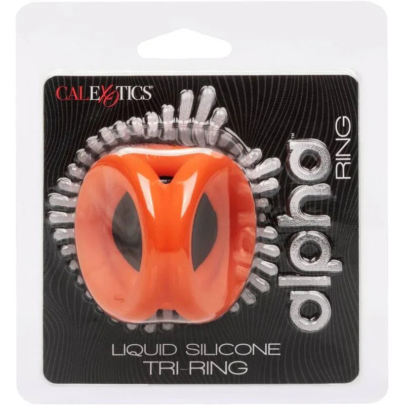 CALEXOTICS - ALPHA TRIPLE ANILLO NARANJA - Nuvica